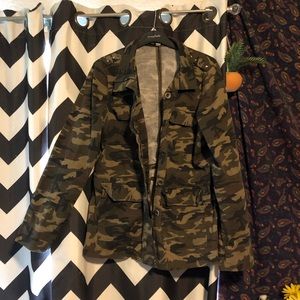 Lightweight Camo Utility Jacket